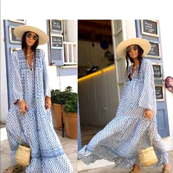 Zara Dresses Zara Flowy Printed Dress Poshmark